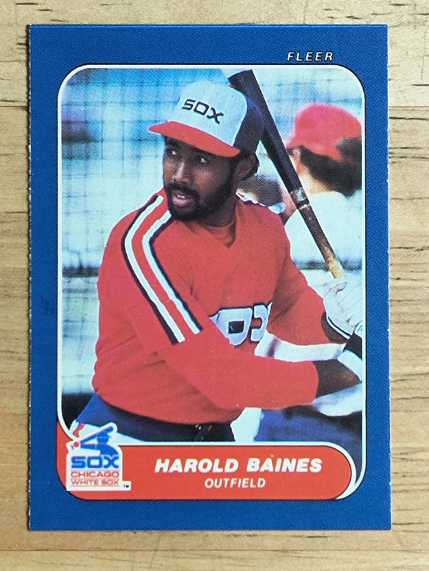 1986 Fleer Mini #42 Harold Baines