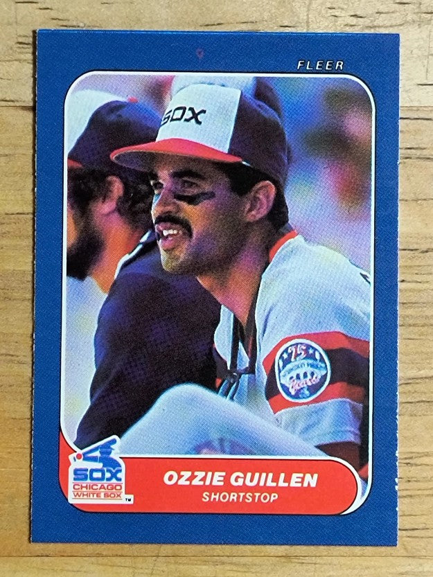 1986 Fleer Mini #44 Ozzie Guillen