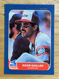 1986 Fleer Mini #44 Ozzie Guillen