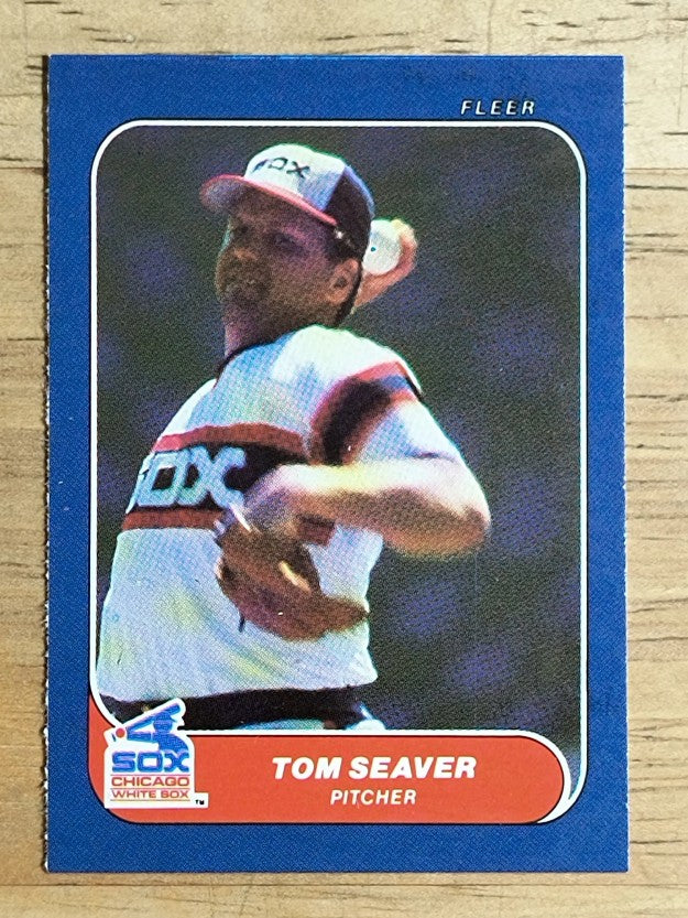 1986 Fleer Mini #46 Tom Seaver