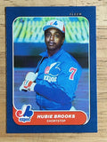 1986 Fleer Mini #52 Hubie Brooks
