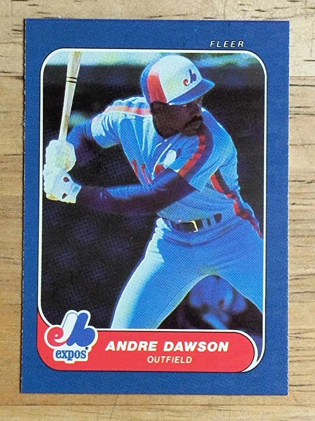 1986 Fleer Mini #53 Andre Dawson