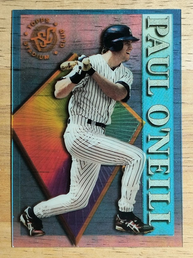 1995 Stadium Club Clear Cut #CC22 Paul O'Neill