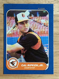 1986 Fleer Mini #59 Cal Ripken