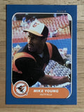 1986 Fleer Mini #61 Mike Young