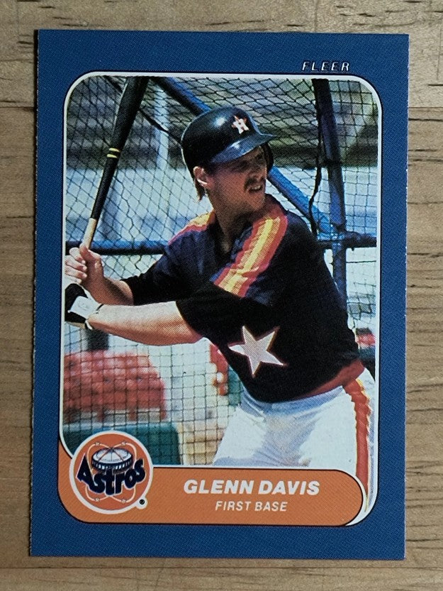 1986 Fleer Mini #63 Glenn Davis