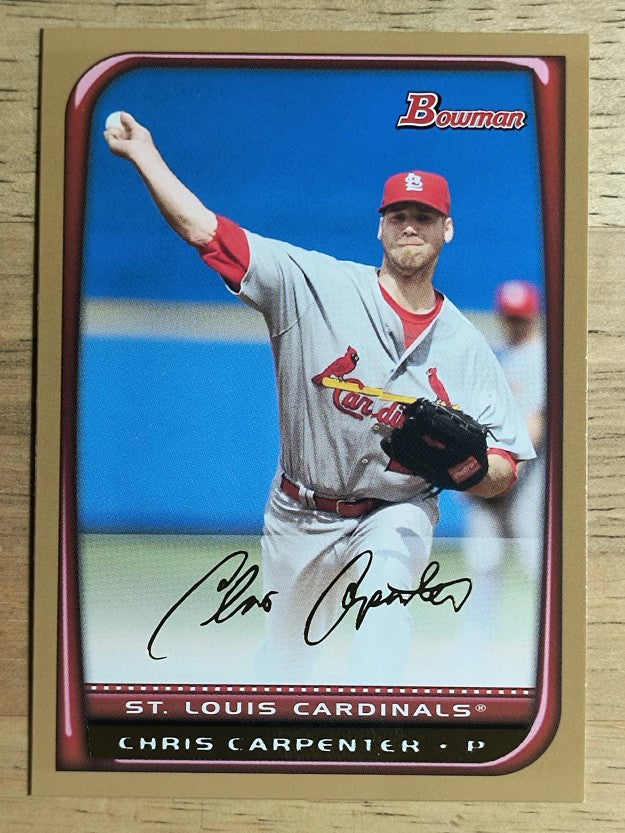 2008 Bowman Gold #63 Chris Carpenter