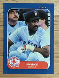 1986 Fleer Mini #76 Jim Rice