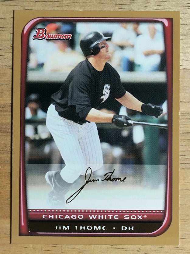 2008 Bowman Gold #178 Jim Thome