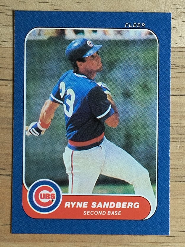 1986 Fleer Mini #80 Ryne Sandberg