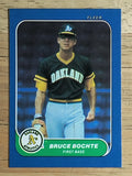 1986 Fleer Mini #86 Bruce Bochte