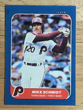 1986 Fleer Mini #94 Mike Schmidt