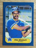 1986 Fleer Mini #96 Phil Bradley