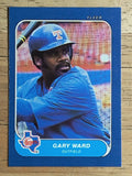 1986 Fleer Mini #113 Gary Ward