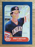 1986 Fleer Mini #114 Brett Butler