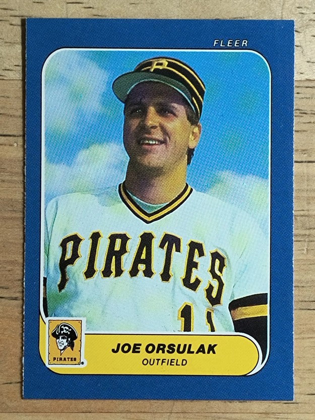 1986 Fleer Mini #118 Joe Orsulak