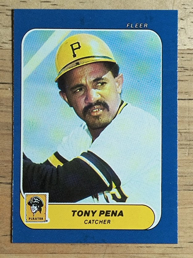 1986 Fleer Mini #119 Tony Pena