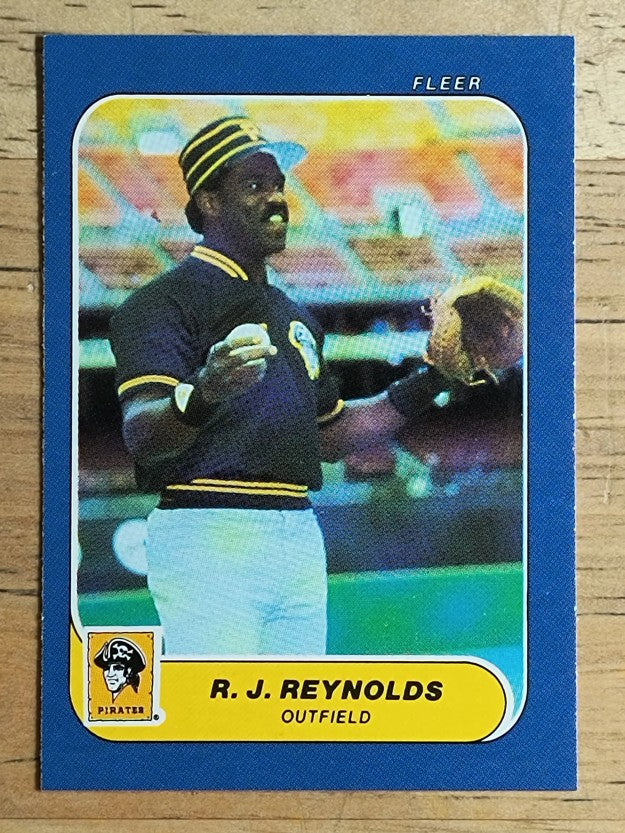 1986 Fleer Mini #120 R.J. Reynolds