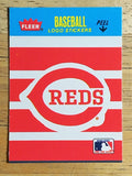 1986 Fleer Mini Team Stickers #NNO Cincinnati Reds