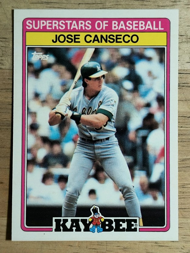 1989 Kay-Bee #3 Jose Canseco