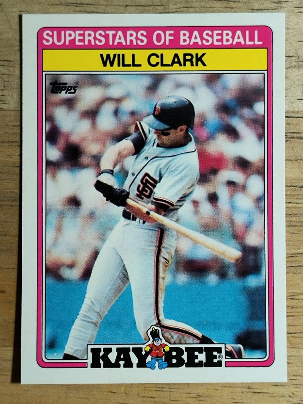1989 Kay-Bee #6 Will Clark