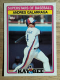 1989 Kay-Bee #12 Andres Galarraga