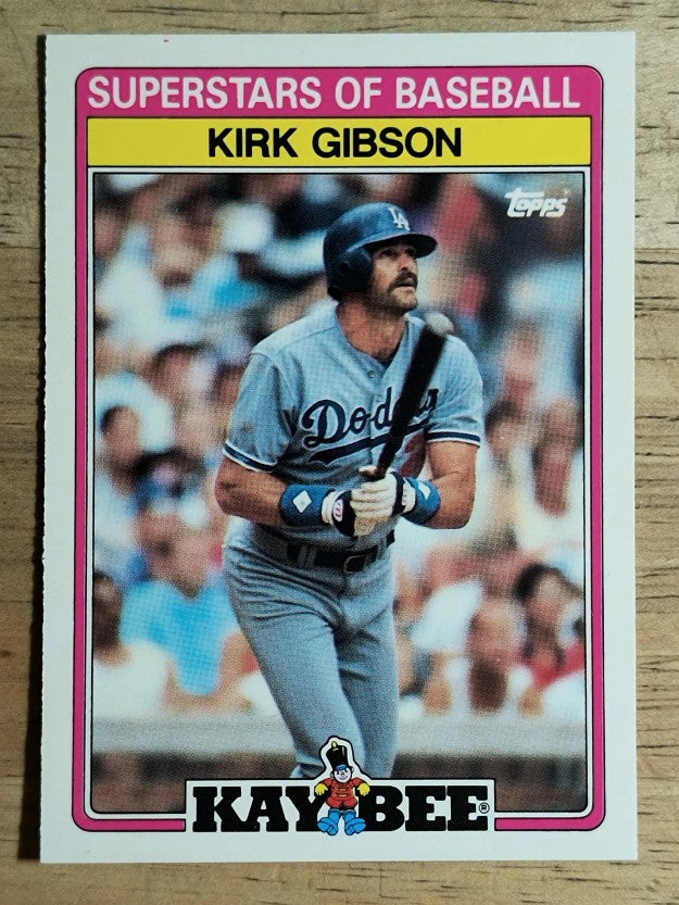 1989 Kay-Bee #13 Kirk Gibson