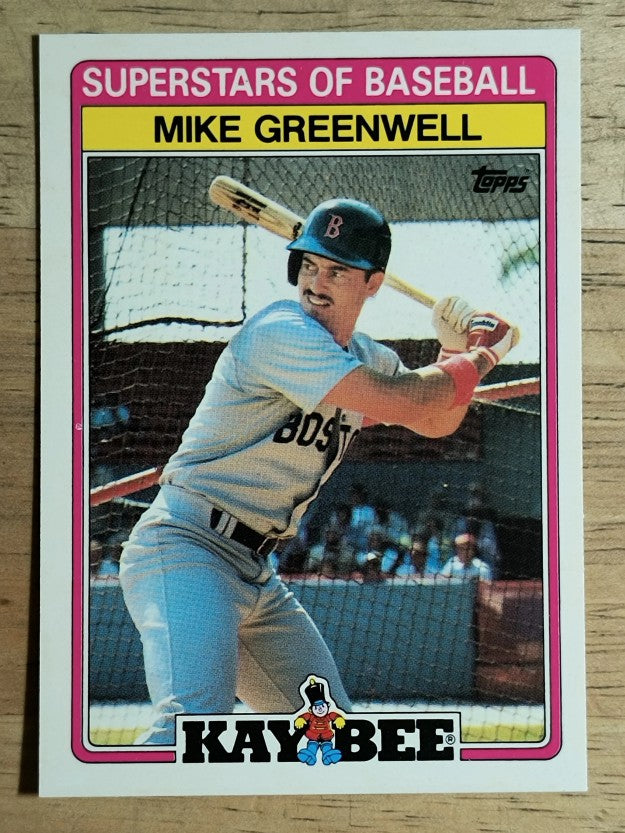 1989 Kay-Bee #15 Mike Greenwell