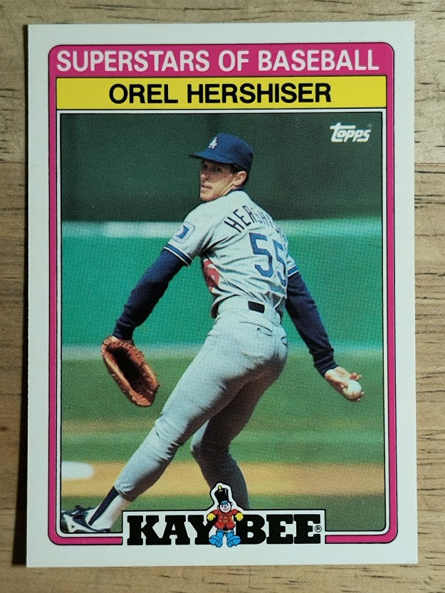 1989 Kay-Bee #19 Orel Hershiser