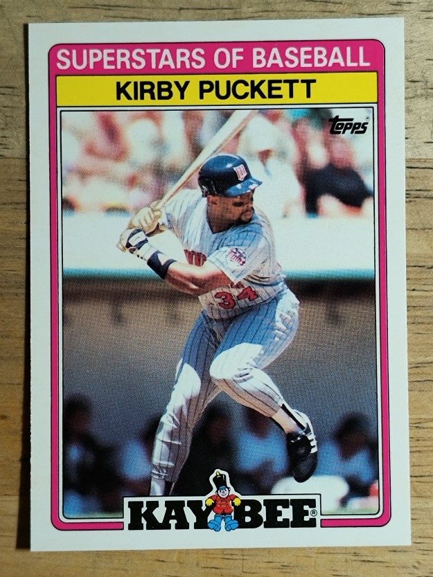 1989 Kay-Bee #24 Kirby Puckett