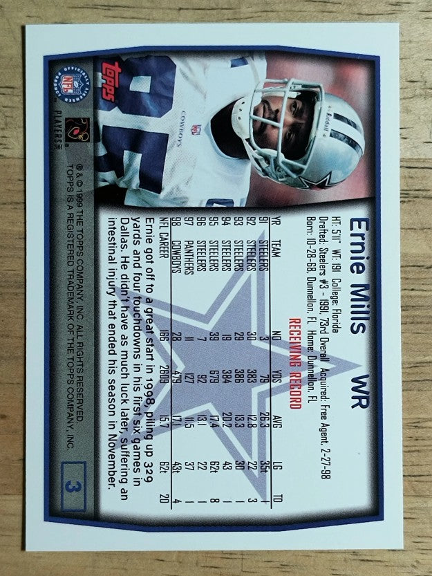 1999 Topps #3 Ernie Mills