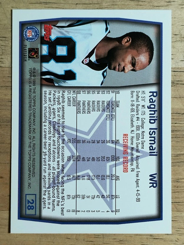 1999 Topps #28 Rocket Ismail