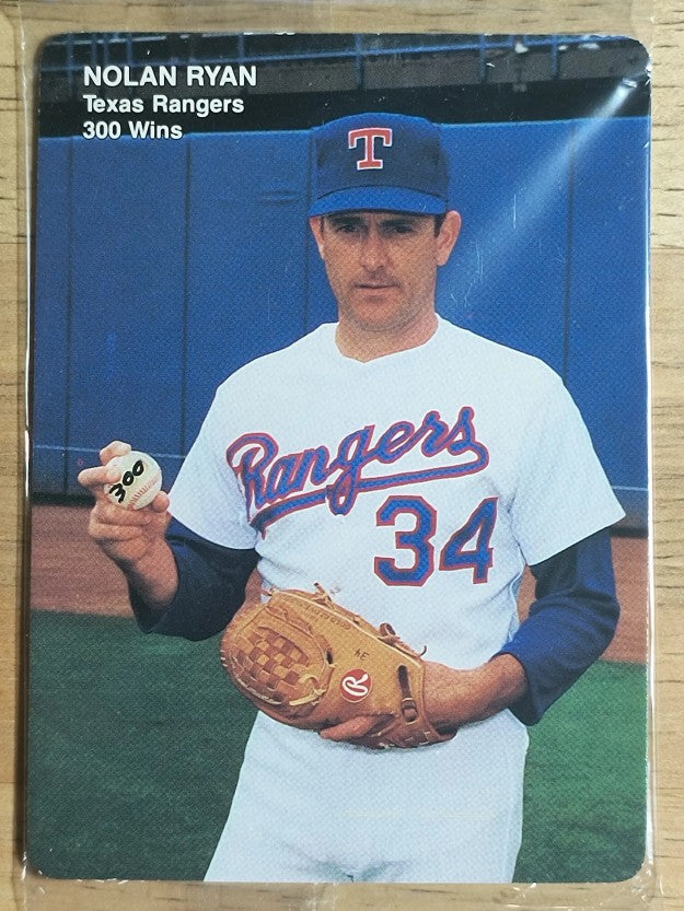 1991 Mother's Ryan #4 Nolan Ryan/Front pose, Ball in hand