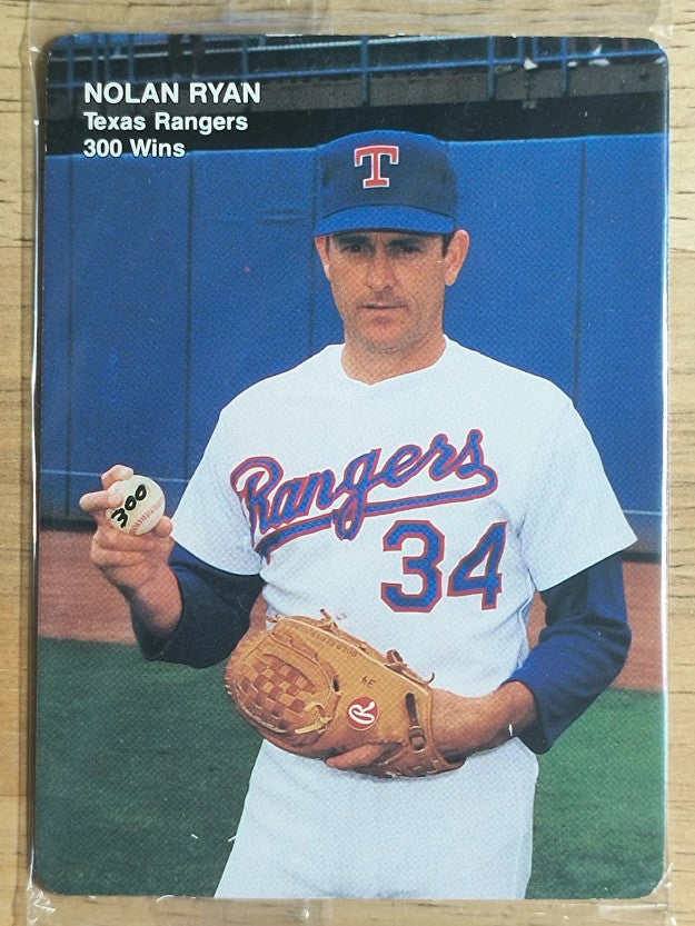 1991 Mother's Ryan #4 Nolan Ryan/Front pose, Ball in hand