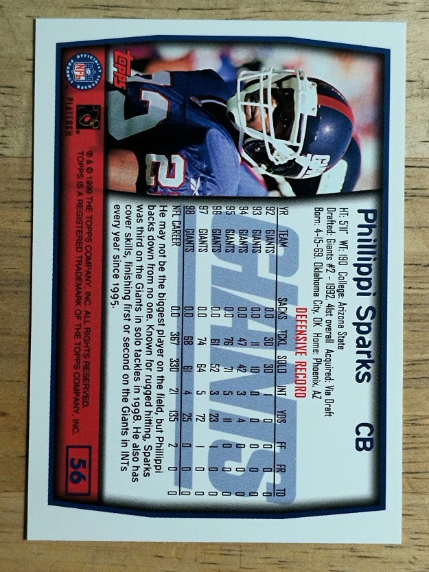 1999 Topps #56 Phillippi Sparks