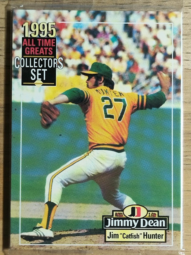 1995 Jimmy Dean All-Time Greats #2 Jim Catfish Hunter
