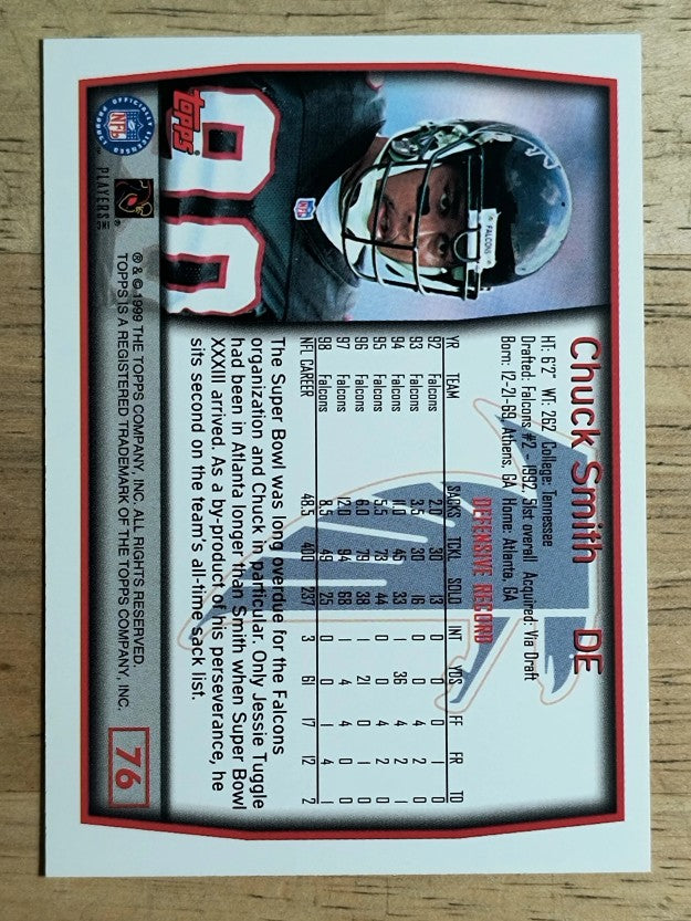 1999 Topps #76 Chuck Smith