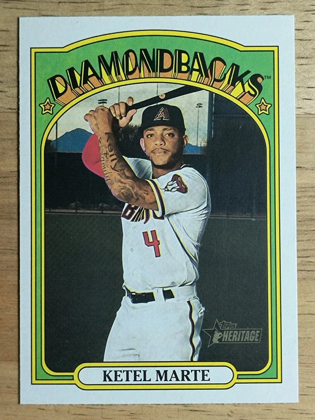 2021 Topps Heritage #83 Ketel Marte