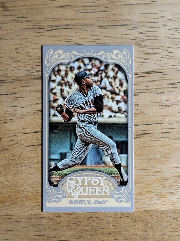 2012 Topps Gypsy Queen Mini Gypsy Queen Back #246 Willie McCovey