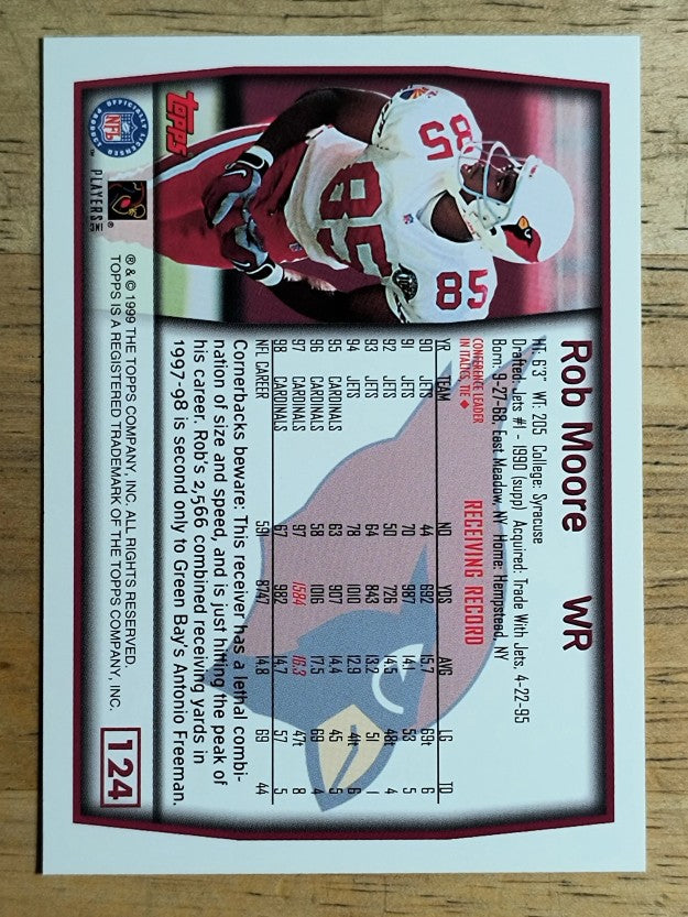 1999 Topps #124 Rob Moore