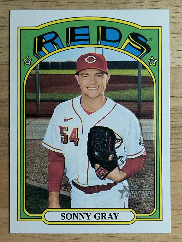2021 Topps Heritage #380 Sonny Gray