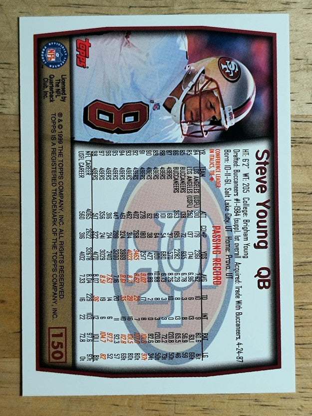 1999 Topps #150 Steve Young