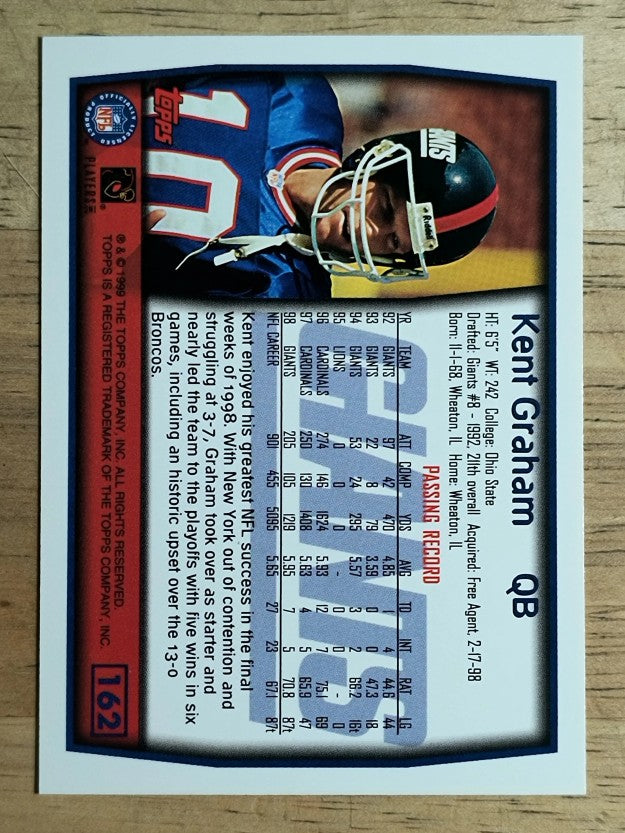 1999 Topps #162 Kent Graham