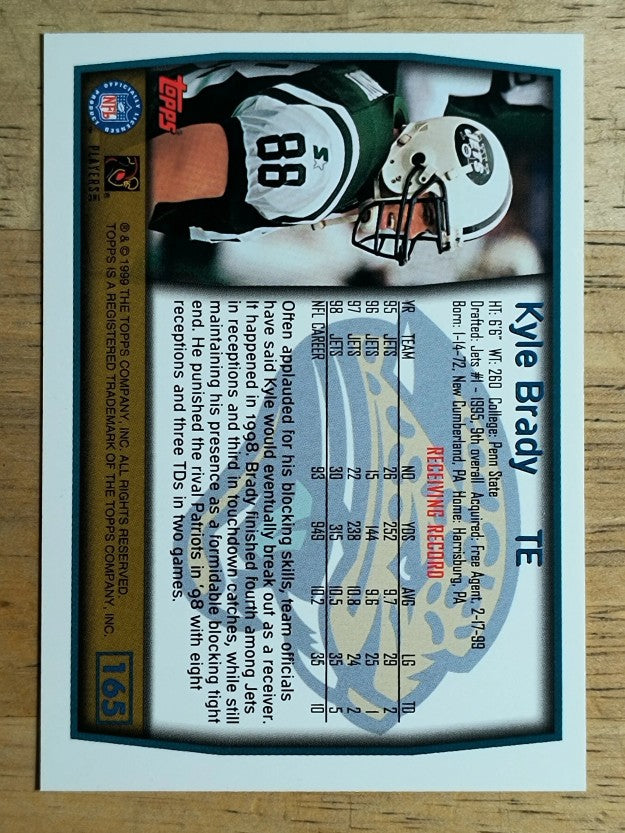 1999 Topps #165 Kyle Brady