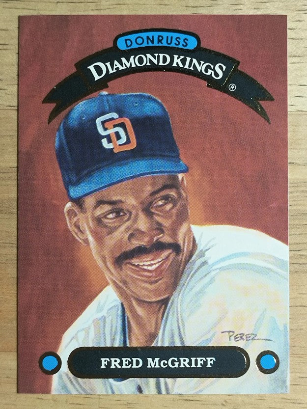 1992 Donruss Diamond Kings #DK26 Fred McGriff