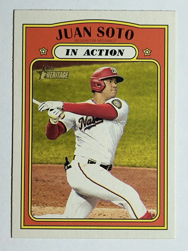 2021 Topps Heritage #36 Juan Soto IA