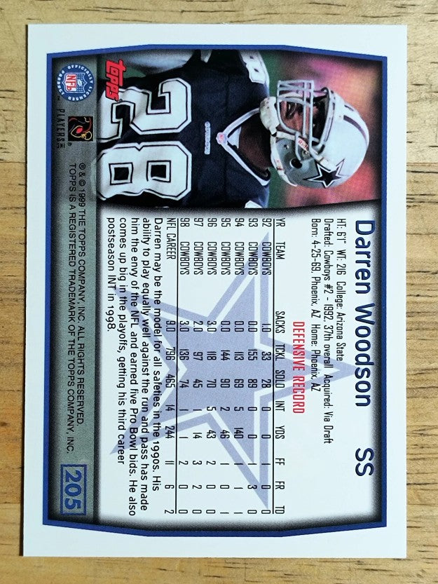 1999 Topps #205 Darren Woodson