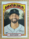 2021 Topps Heritage #348 Matt Kemp