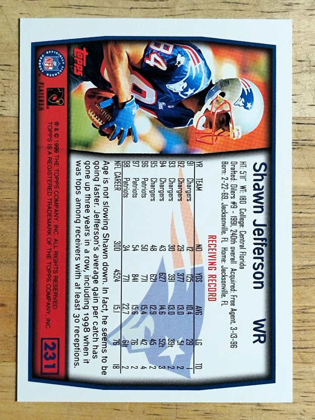 1999 Topps #231 Shawn Jefferson