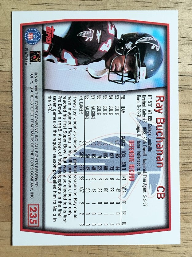 1999 Topps #235 Ray Buchanan